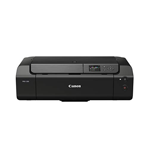 Canon PIXMA PRO-200 Farbtintenstrahldrucker Fotodrucker DIN A3+ (Hochglanzdruck, WLAN, USB 2.0,...