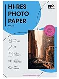 PPD A3x100 Blatt Inkjet Fotopapier 120g Matt Einseitig für alle Tintenstrahldrucker PPD-55-100