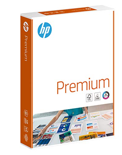 HP Kopierpapier Premium Chp 851: 80 g/m², A4, extraglatt, weiß - Intensive Farben, Scharfes Schriftbild, 250 Blatt (1er Pack)