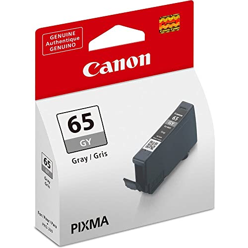 Canon CLI-65 GY Tinte grau, 12,6 ml Druckertinte für PIXMA Tintenstrahldrucker ORIGINAL